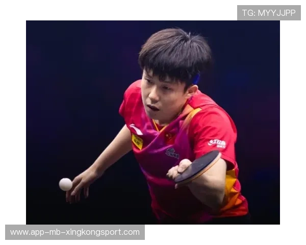 刘丁硕正手加转弧圈球成功命中